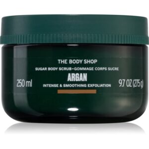 The Body Shop Argan Body Scrub exfoliant pentru corp cu ulei de argan 250 ml-Țena
