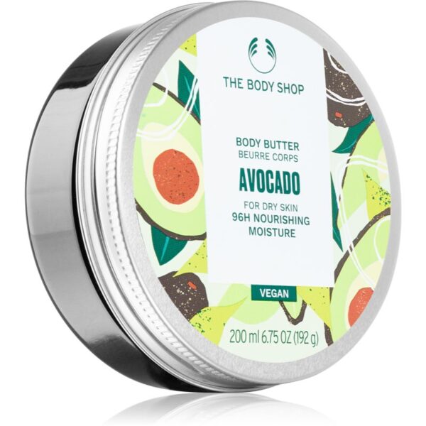 The Body Shop Avocado Body Butter lapte de corp pentru piele uscata 200 ml-ro