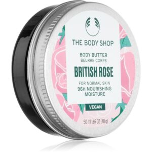 The Body Shop British Rose Body Butter unt pentru corp cu efect de nutritiv 50 ml-ro