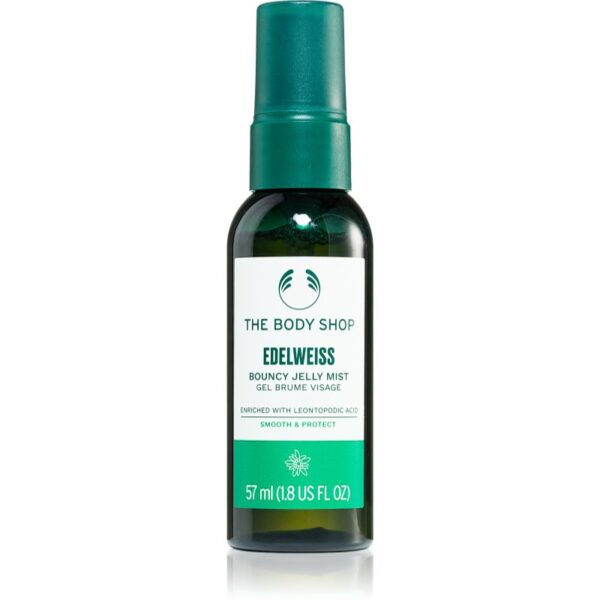 The Body Shop Edelweiss Bouncy Jelly Mist lotiune pentru fata pentru o hidratare intensa 57 ml-Țena