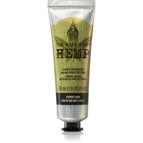 The Body Shop Hemp crema de maini cu ulei de canepa 30 ml-Țena