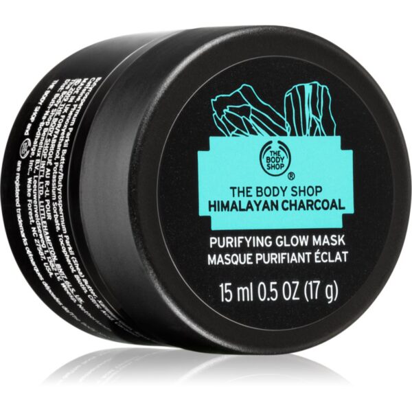 The Body Shop Himalayan Charcoal masca faciala pentru curatare si stralucire pentru ten gras si problematic 15 ml-ro