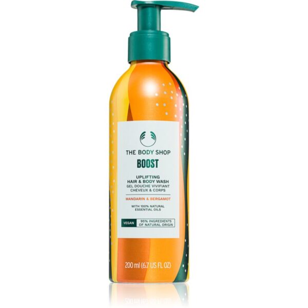 The Body Shop Mandarin & Bergamot șampon de par si de corp Mandarin & Bergamot 200 ml-ro