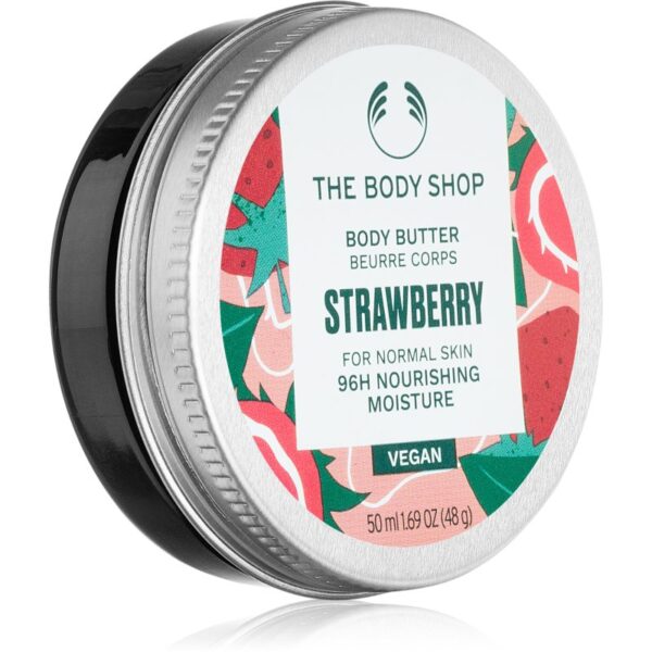 The Body Shop Strawberry Body Butter unt pentru corp pentru piele normala 50 ml-ro
