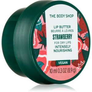 The Body Shop Strawberry Lip Butter Unt de ingrijire a buzelor 10 ml-Țena
