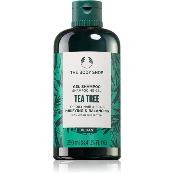 The Body Shop Tea Tree Shampoo șampon cu ulei din arbore de ceai 250 ml-Țena