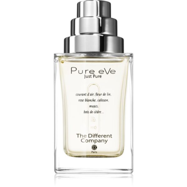 The Different Company Pure eVe Eau de Parfum reincarcabil pentru femei 100 ml-Țena