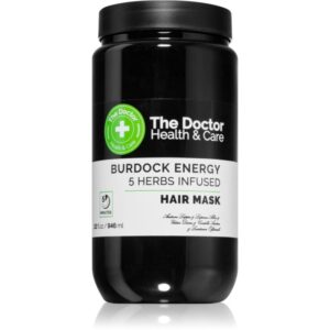 The Doctor Burdock Energy 5 Herbs Infused mască fortifiantă pentru păr 946 ml-Țena