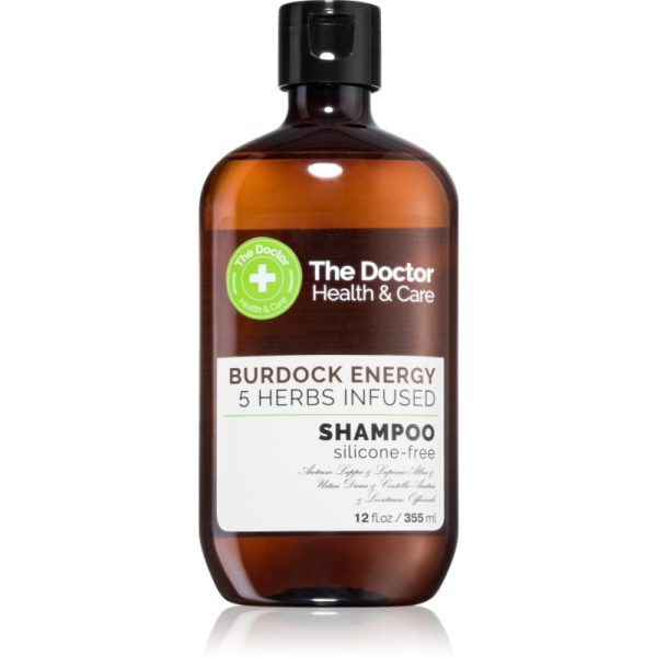 The Doctor Burdock Energy 5 Herbs Infused șampon pentru toate tipurile de păr 355 ml-ro