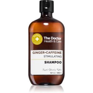 The Doctor Ginger + Caffeine Stimulating sampon de întărire pentru părul subtiat cu tendința de a cădea cu cafeina 355 ml-Țena