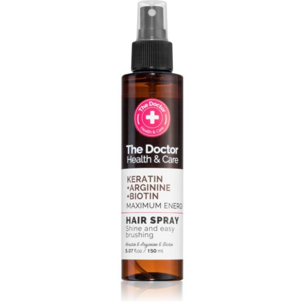 The Doctor Keratin + Arginine + Biotin Maximum Energy balsam hranitor fara clatire cu keratina 150 ml-ro