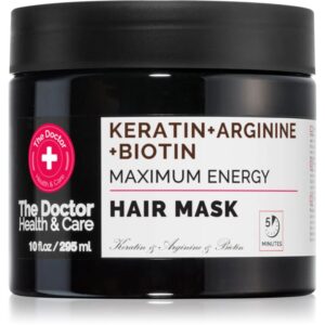 The Doctor Keratin + Arginine + Biotin Maximum Energy masca cu keratina pentru păr 295 ml-ro