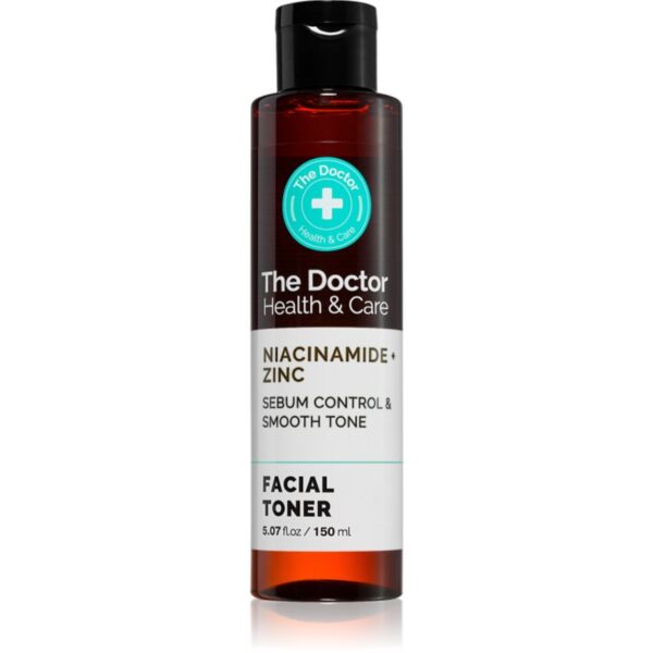 The Doctor Niacinamide + Zinc Sebum Control & Smooth Tone tonic pentru curățare