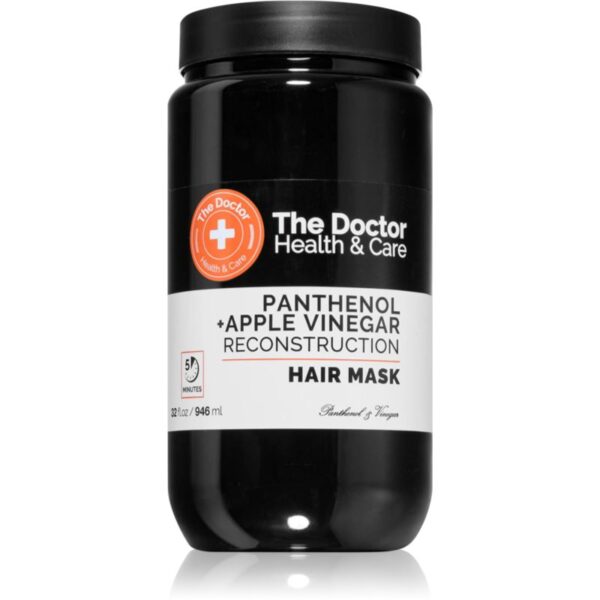 The Doctor Panthenol + Apple Vinegar Reconstruction Hair Mask Masca regeneratoare pentru păr 946 ml-ro