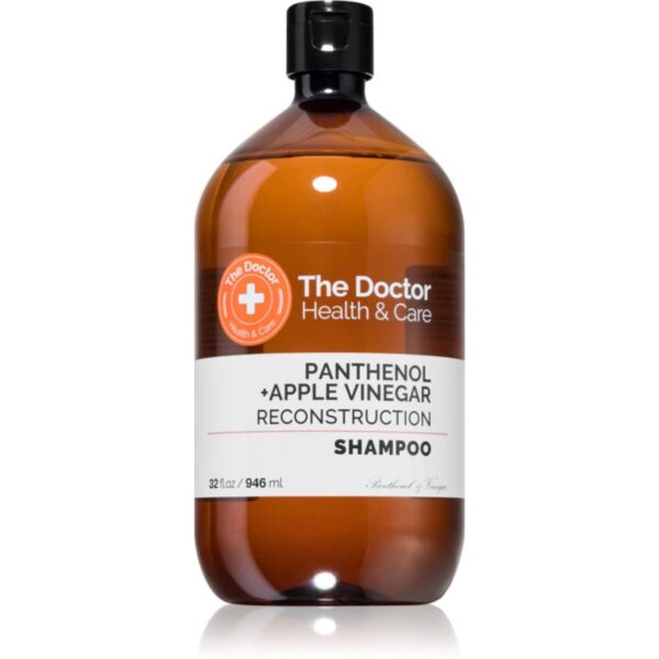 The Doctor Panthenol + Apple Vinegar Reconstruction șampon regenerator cu Panthenol 946 ml-Țena