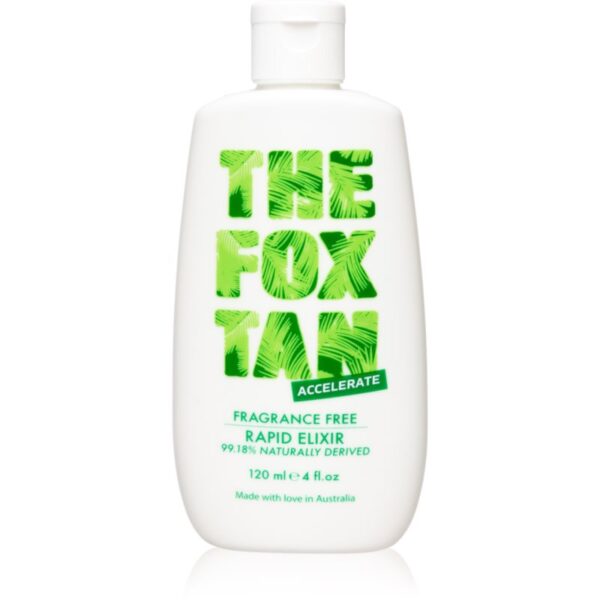 The Fox Tan Fragrance Free Elixir crema de corp accelerator de bronzare 120 ml-ro