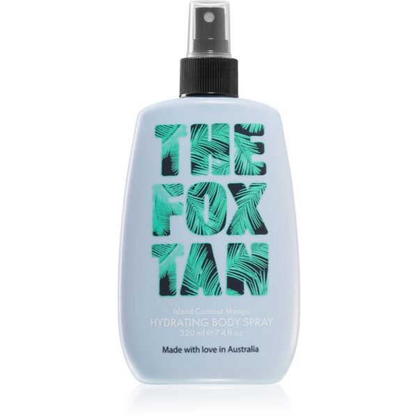 The Fox Tan Hydration Island Coconut Mango spray de corp racoritor corp si fata 220 ml-Țena