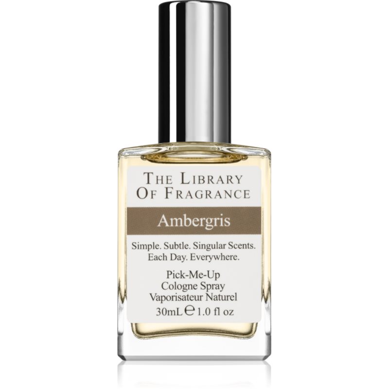 The Library of Fragrance Ambergris eau de cologne unisex 30 ml-Țena