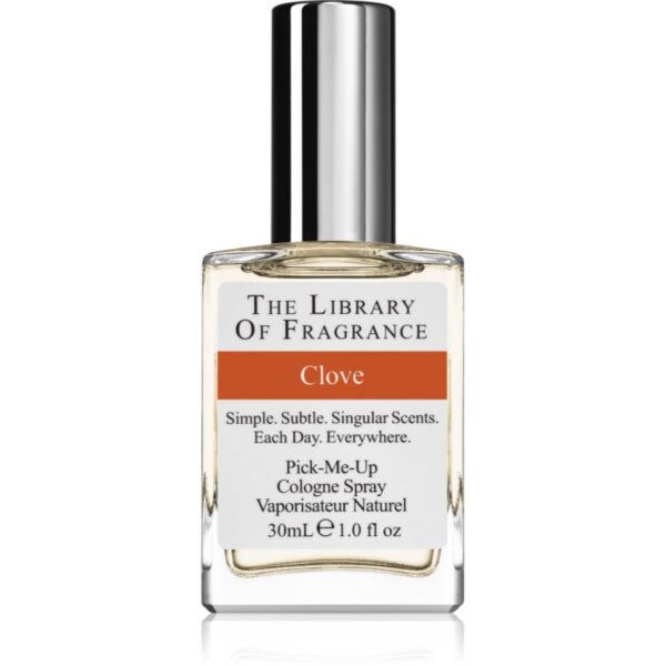 The Library of Fragrance Clove eau de cologne unisex 30 ml-Țena