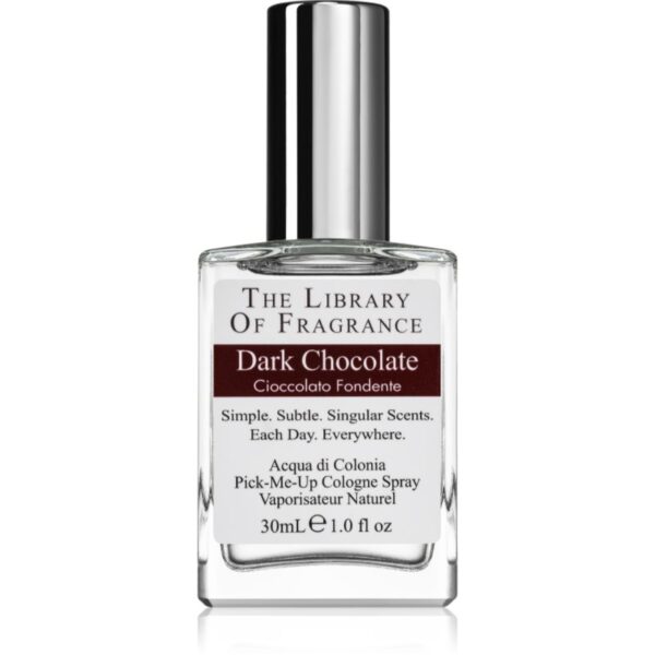 The Library of Fragrance Dark Chocolate eau de cologne unisex 30 ml-Țena