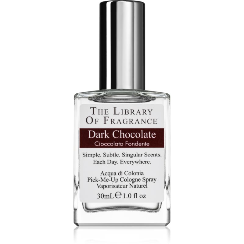 The Library of Fragrance Dark Chocolate eau de cologne unisex 30 ml-Țena
