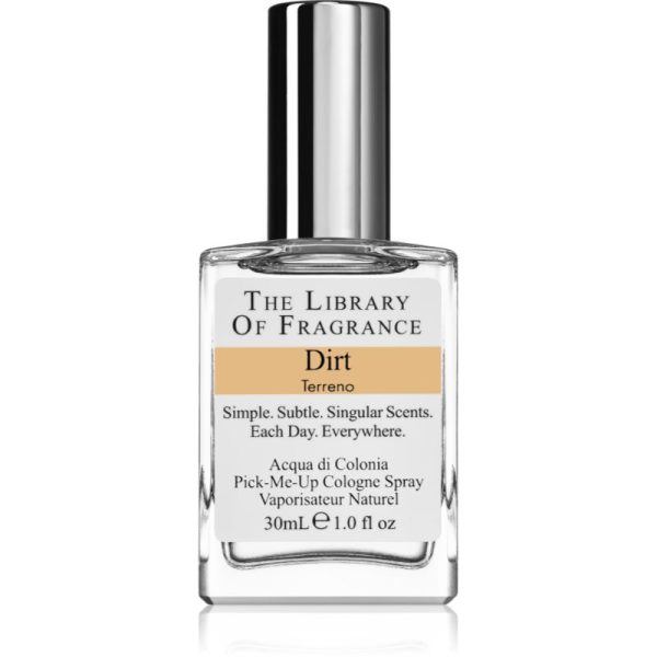 The Library of Fragrance Dirt eau de cologne unisex 30 ml-ro
