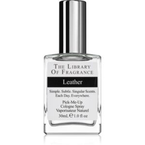 The Library of Fragrance Leather eau de cologne pentru bărbați 30 ml-Țena