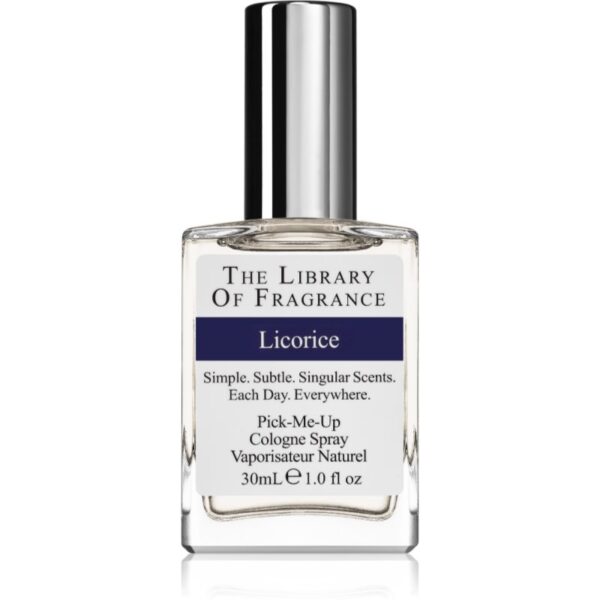 The Library of Fragrance Licorice eau de cologne unisex 30 ml-Țena