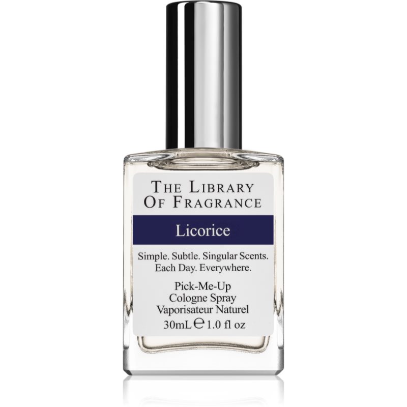 The Library of Fragrance Licorice eau de cologne unisex 30 ml-Țena