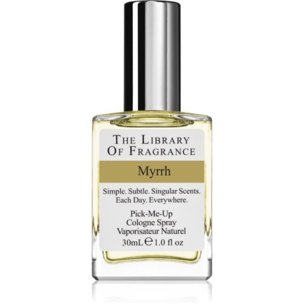 The Library of Fragrance Myrrh eau de cologne unisex 30 ml-Țena