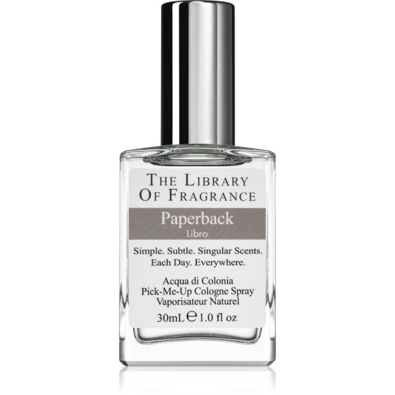 The Library of Fragrance Paperback eau de cologne unisex 30 ml-Țena