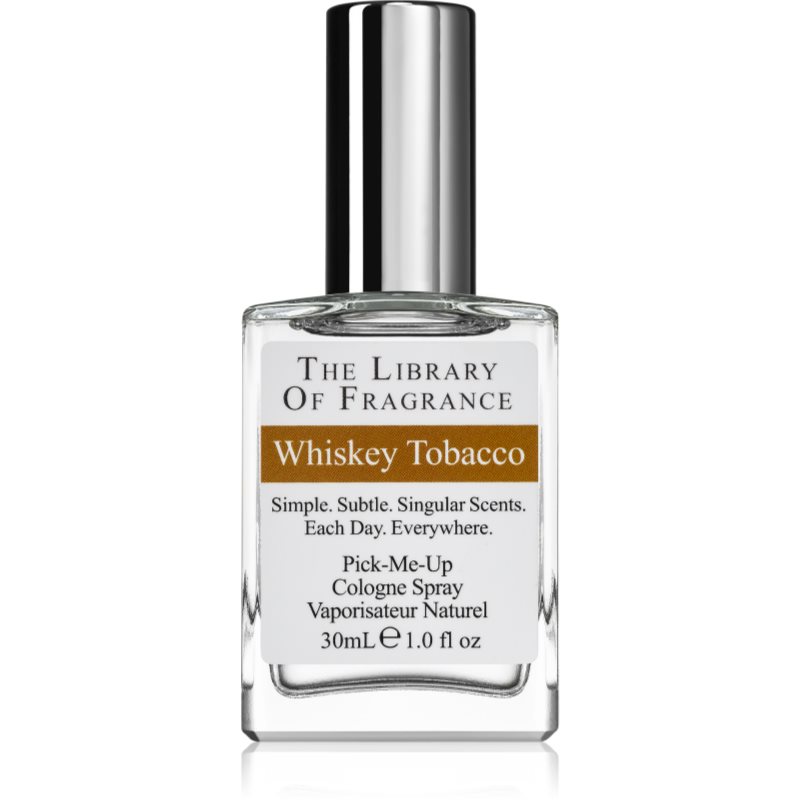 The Library of Fragrance Whiskey Tobacco eau de cologne pentru bărbați 30 ml-ro