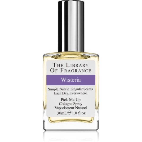 The Library of Fragrance Wisteria eau de cologne unisex 30 ml-Țena