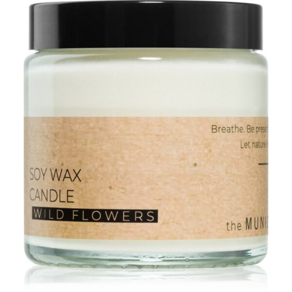 The Munio Wild Flowers lumânare parfumată 100 ml-Țena