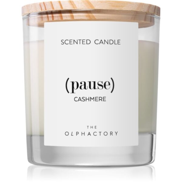 The Olphactory The Olphactory Cashmere lumânare parfumată (Pause) 200 g-ro