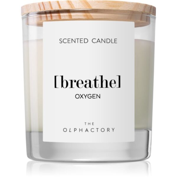 The Olphactory The Olphactory Oxygen lumânare parfumată (Breathe) 200 g-ro