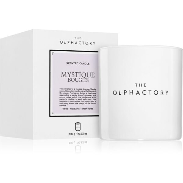 The Olphactory White Insignia Mystique Boughs lumânare parfumată 310 g-ro