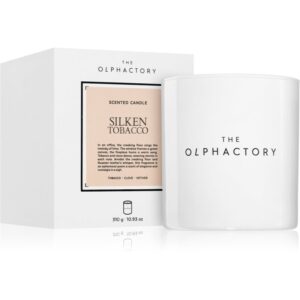 The Olphactory White Insignia Silken Tobacco lumânare parfumată 310 g-ro