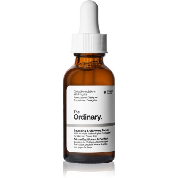 The Ordinary Balancing & Clarifying Serum Ser pentru pielea obosita cu efect de a minimaliza porii cu efect de hidratare 30 ml-Țena