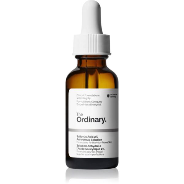 The Ordinary Salicylic Acid 2% Anhydrous Solution ser facial pentru uniformizarea culorii pielii 30 ml-ro