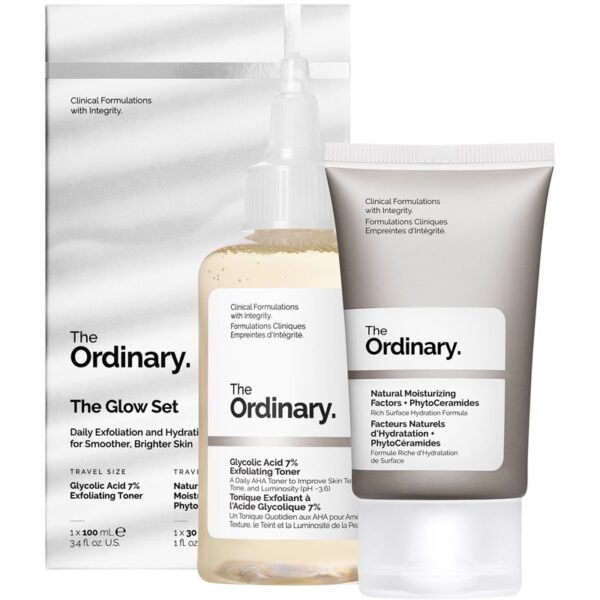The Ordinary The Glow Set set cadou pentru femei-Țena
