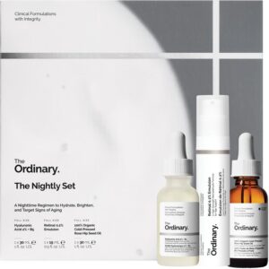 The Ordinary The Nightly Set set cadou anti-imbatranire-ro