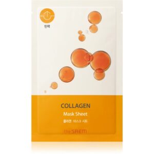 The Saem Bio Solution Collagen Masca facelift intens și  de strălucire 20 g-ro