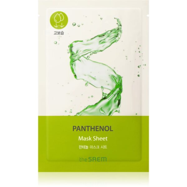 The Saem Bio Solution Panthenol masca de celule cu efect hidratant si linistitor 20 g-ro