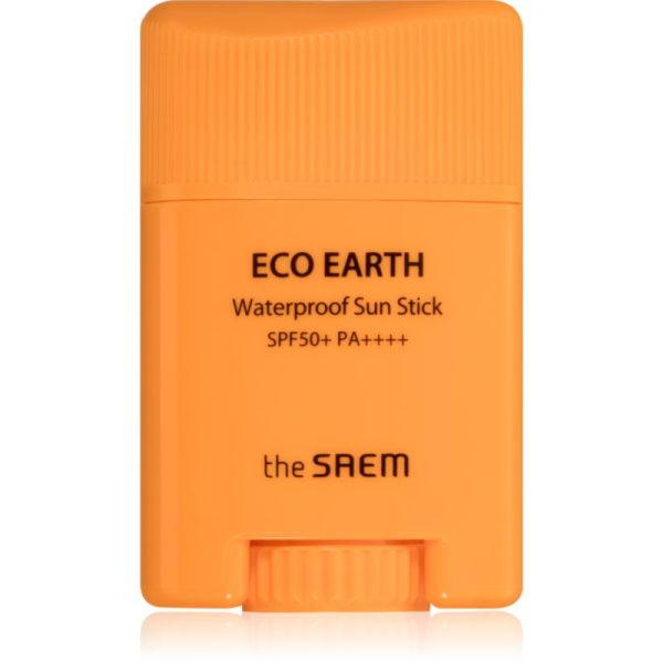 The Saem Eco Earth Waterproof protectie solara rezistenta la apa pentru fata stick SPF 50+ 17 g-ro
