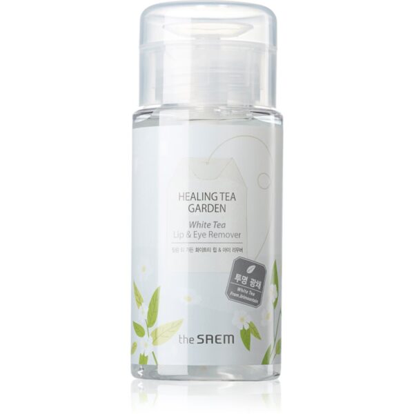The Saem Healing Tea Garden White Tea demachiant pentru ochi si buze pentru piele sensibilă 150 ml-ro