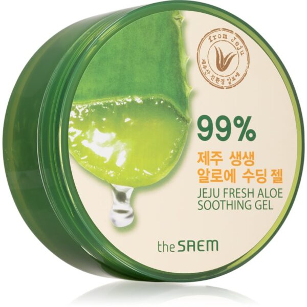 The Saem Jeju Fresh Aloe 99% gel hidratant cu efect de calmare 300 ml-ro