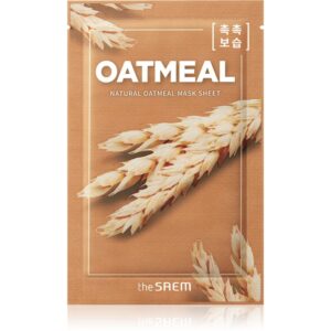 The Saem Natural Mask Sheet Oatmeal Masca hidratanta cu efect revitalizant sub forma de foaie 21 ml-ro