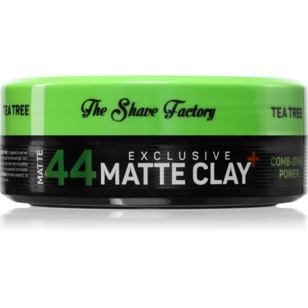 The Shave Factory 44 Comb-Over Power lut de par mat pentru modelare 150 ml-Țena