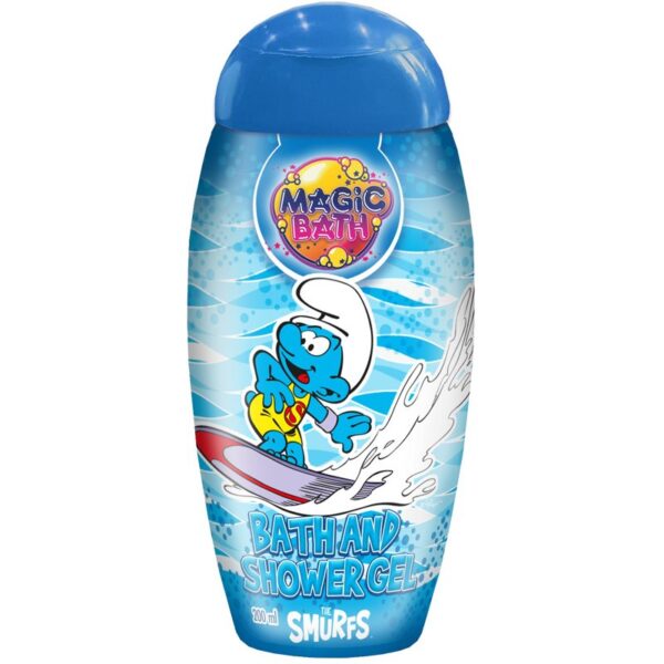 The Smurfs Magic Bath Bath & Shower Gel gel de dus si baie pentru copii 200 ml-ro
